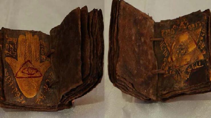 Ardahan'da altın varaklı, eski el yazması Tevrat ele geçirildi