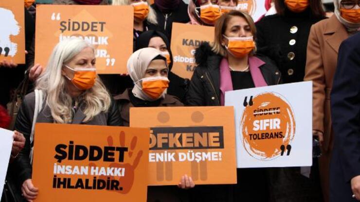  AK Parti'den kadına yönelik şiddete karşı 81 ilde eş zamanlı basın açıklaması