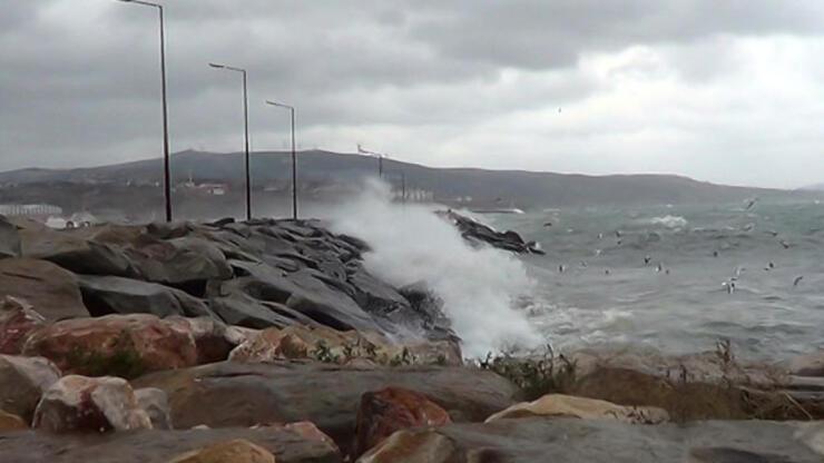 Meteoroloji'den Marmara için 'fırtına' uyarısı