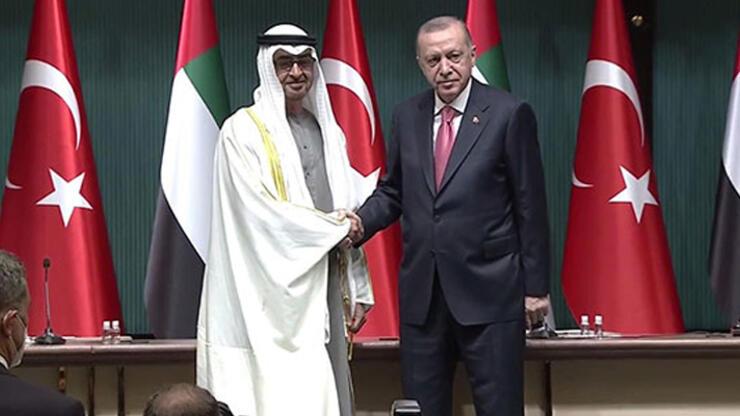 Son dakika haberi: Cumhurbaşkanı Erdoğan, BAE Veliaht Prensi ile görüştü