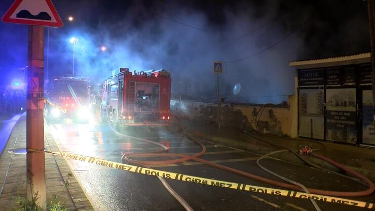 Beykoz'da gecekondu yangını: 1 ölü