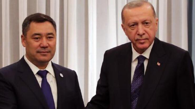 Erdoğan'dan, Kırgızistan Cumhurbaşkanı Caparov'a doğum günü telgrafı