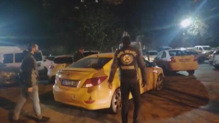 Beyoğlu'nda "ikiz plakalı" taksiye 20 bin lira ceza
