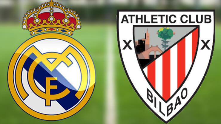 Real Madrid Atletico Bilbao maçı canlı yayın hangi kanalda, ne zaman, saat kaçta?