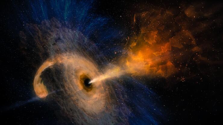 Bilim dünyası şaşkın: Yıldızları doğuran kara delik keşfedildi