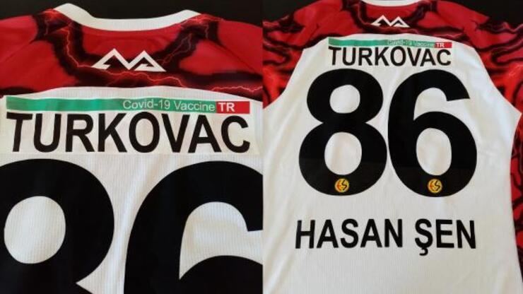 Eskişehirspor’un forma sırt reklamı Turkovac oldu