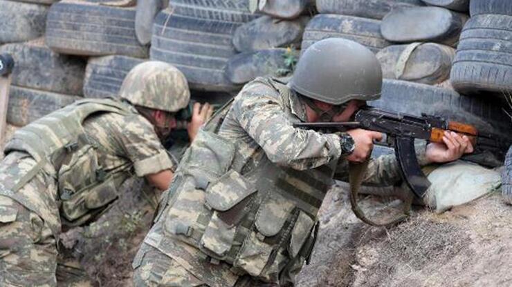 Ermeni silahlı gruplar, Azerbaycan askerlerine ateş açtı