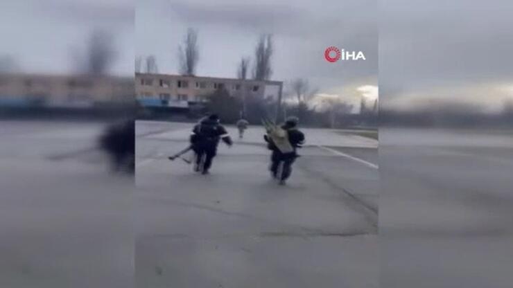 Ukrayna askeri, Kulbakio Havaalanı’nı Ruslardan geri aldı