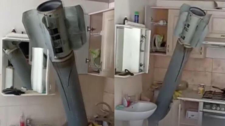 Harkiv'de roket mutfağa saplandı