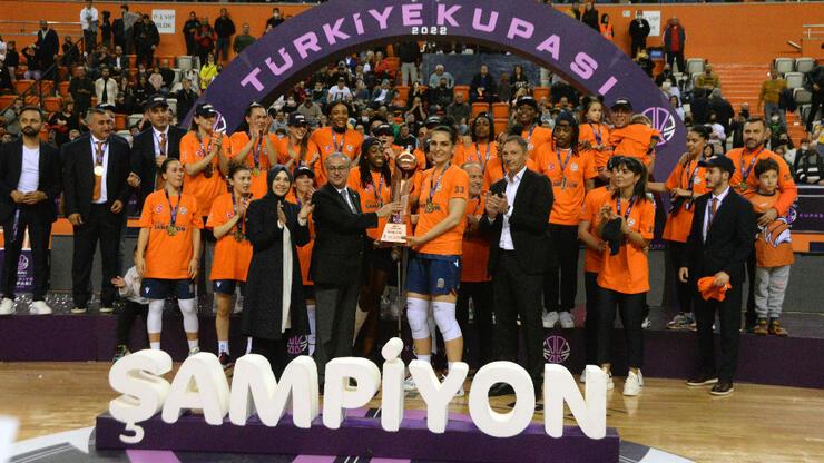 Kadınlar Türkiye Kupası'nda şampiyon belli oldu