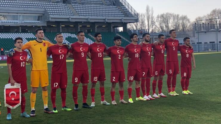 U19 Milli Takımı İsrail'e 3-1 mağlup oldu