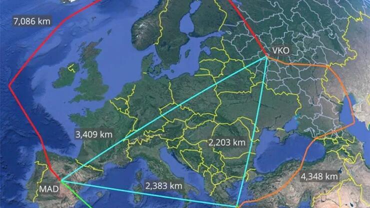 Rus uçağının sıra dışı rotası: Tam 15 bin kilometre!