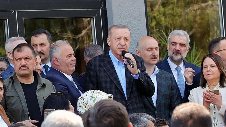 Son dakika... Cumhurbaşkanı Erdoğan'dan Çatalca'da açıklamalar 