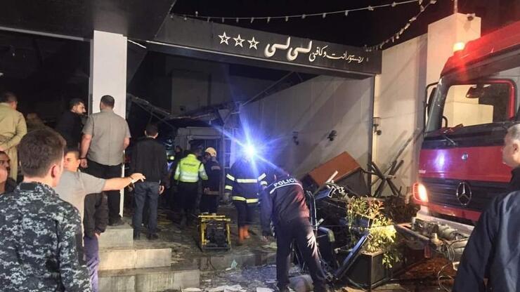 IKBY’de restoranda gaz patlaması: 15 yaralı