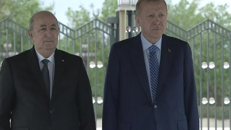 Son dakika... Cezayir Cumhurbaşkanı Türkiye'de
