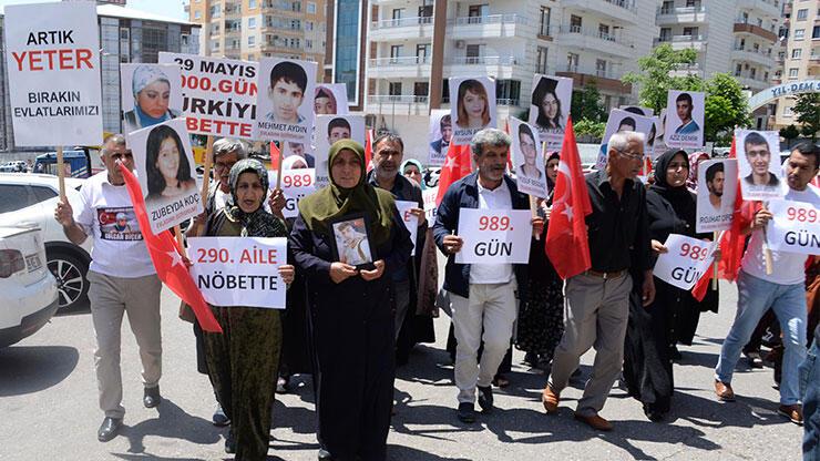 Diyarbakır'daki evlat nöbetinde aile sayısı 290 oldu