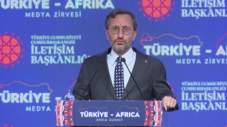 İletişim Başkanı Altun Türkiye - Afrika Medya Zirvesi'nde konuştu