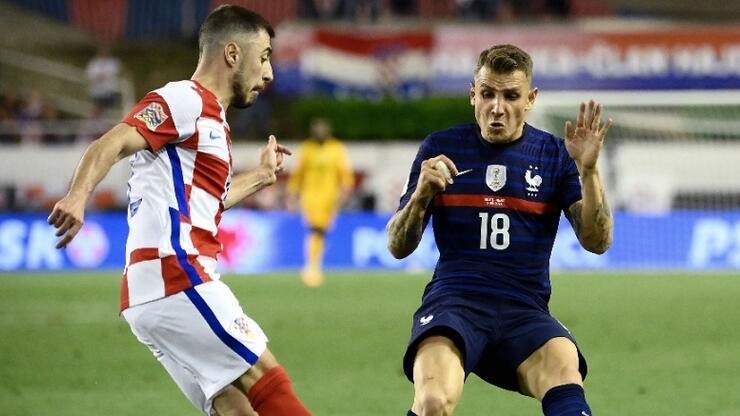 Hırvatistan-Fransa maçı 1-1 sona erdi
