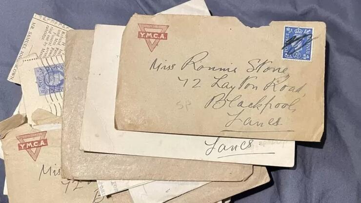 İngiltere'de İkinci Dünya Savaşı'ndan kalma aşk mektupları bulundu