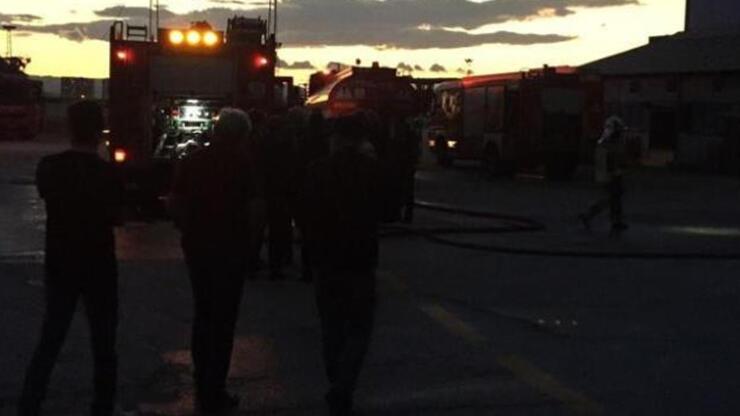 Ankara Şeker Fabrikası'nda yangın çıktı