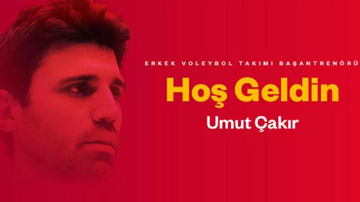 Galatasaray'da erkek voleybol takımının başına Umut Çakır getirildi