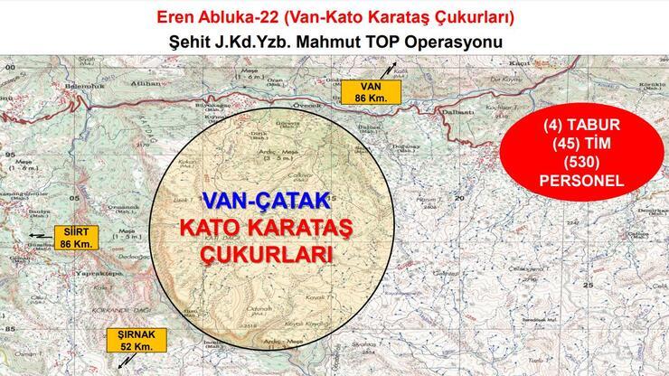 Van'da Eren Abluka- 22 Operasyonu başlatıldı