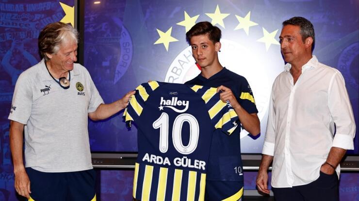 Fenerbahçe'nin yeni 10 numarası Arda Güler oldu