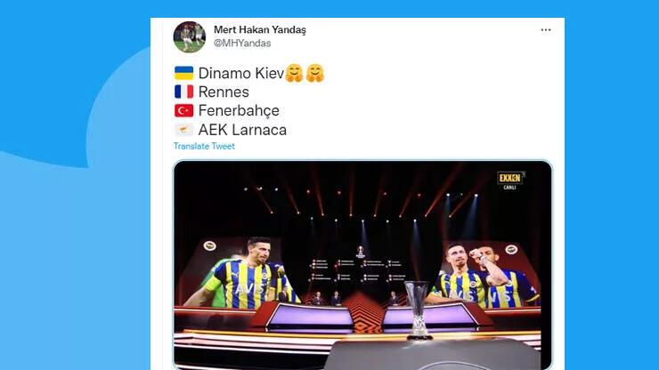 Fenerbahçeli Mert Hakan'dan Dinamo Kiev paylaşımı