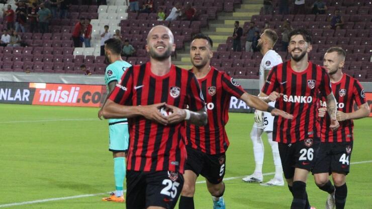 Gaziantep'ten Antalyaspor'a 5 gol