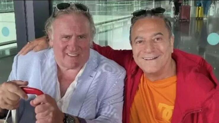 Gerard Depardieu ile Mehmet Ali Erbil'den fotoğraf!