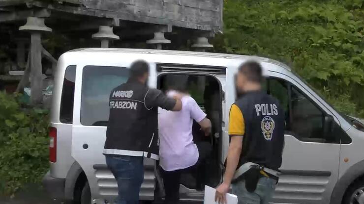 Trabzon'da 11 farklı adrese eş zamanlı operasyon: 10 gözaltı