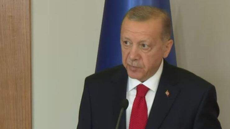 Son dakika... Cumhurbaşkanı Erdoğan'dan Hırvatistan'da 'tahıl koridoru anlaşması' açıklaması