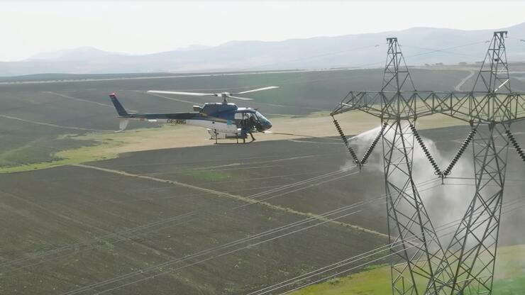 Bakan Dönmez'den TEİAŞ'ın helikopterli bakımı paylaşımı 