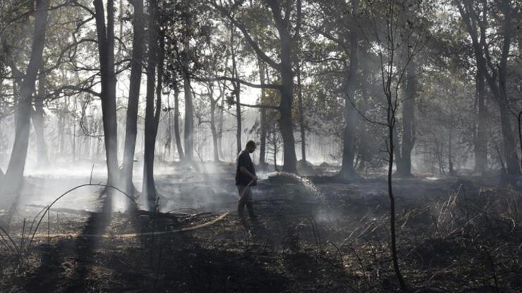 Fransa'da 3 bin 600 hektar ormanlık alan küle döndü
