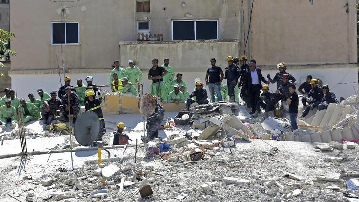 Ürdün'de çöken binada can kaybı sayısı 13'e yükseldi