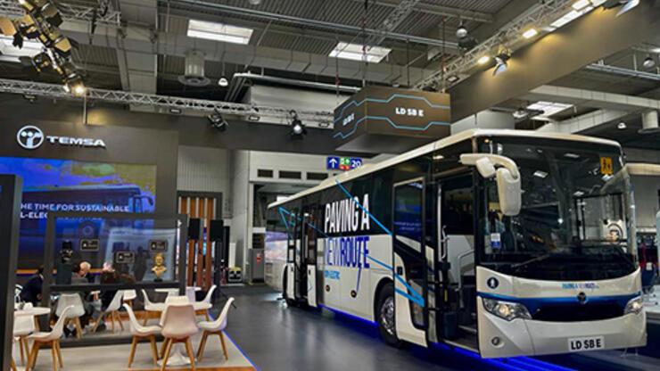 Türkiye’nin ilk hidrojenli otobüsü Almanya’da vitrine çıktı