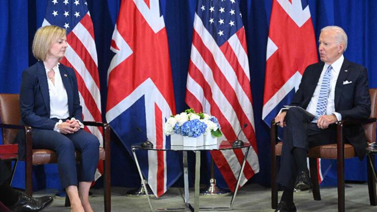 ABD Başkanı Biden, İngiltere Başbakanı Truss ile görüştü