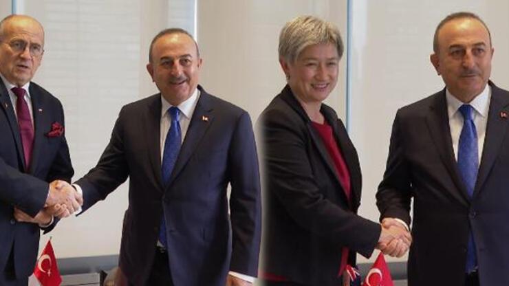 Dışişleri Bakanı Çavuşoğlu'ndan diplomatik temaslar