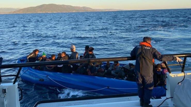Ege Denizi açıklarında 153 göçmen yakalandı, 68 göçmen kurtarıldı