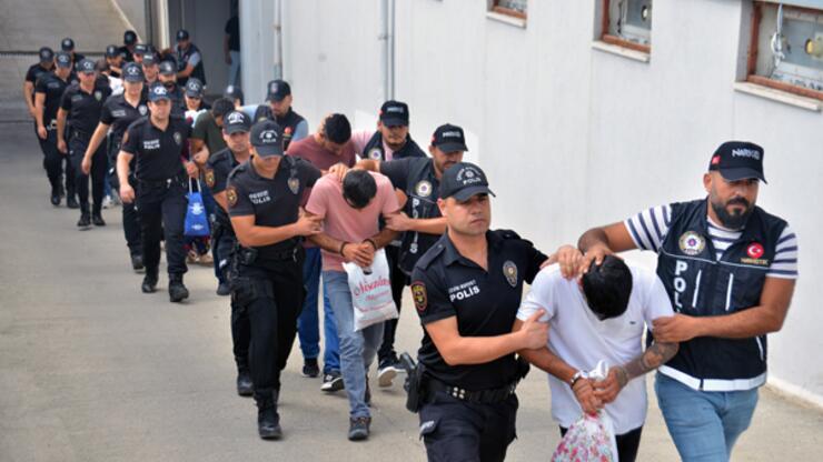 Adana'daki ‘Kökünü Kurutma Operasyonu’nda 132 tutuklama