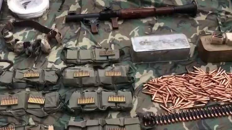  MSB: Pençe- Kilit bölgesinde teröristlerin mühimmat ve silahları ele geçirildi