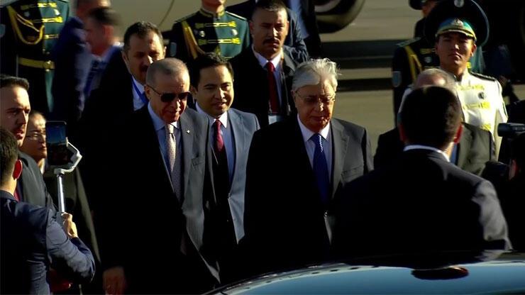 Son dakika... Cumhurbaşkanı Erdoğan Astana'da 