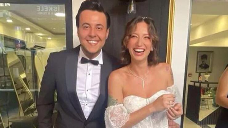 Güldür Güldür Show'un Bahadır'ı Burak Topaloğlu ile Ezgi Tanır evlendi