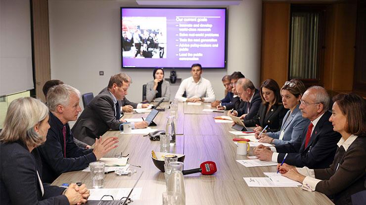 CHP Genel Başkanı Kılıçdaroğlu'nun Londra temasları