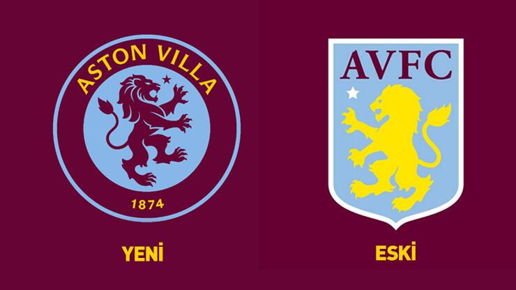 Aston Villa logosunu değiştirdi