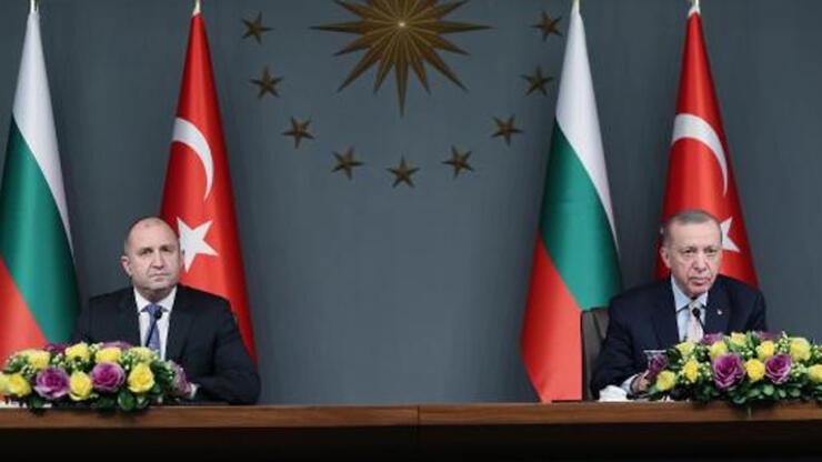Cumhurbaşkanı Erdoğan'dan ve Bulgaristan Cumhurbaşkanı Radev'den ortak açıklama 