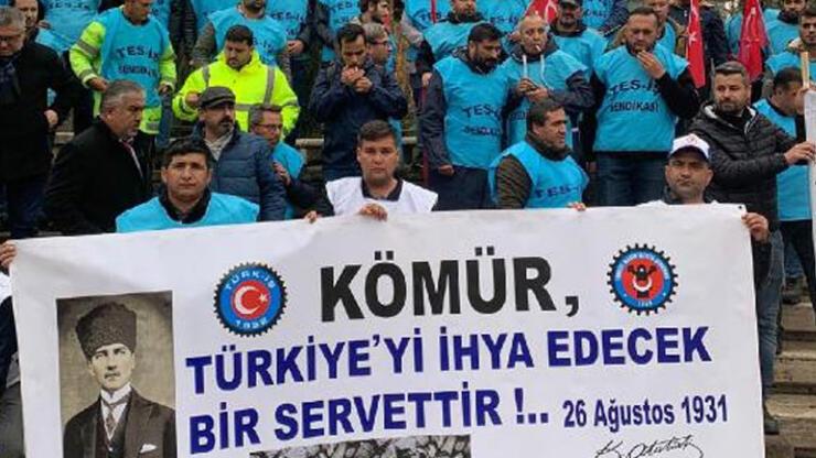 Maden ve enerji işçileri 'zeytin yasası' için Ankara'da bir araya geldi