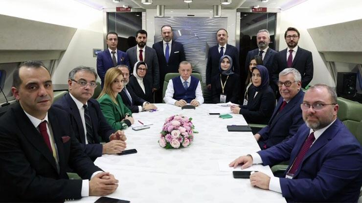 Cumhurbaşkanı Erdoğan'dan Türkmenistan ziyareti dönüşü açıklamalar 