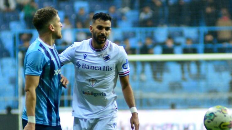 Adana Demirspor-Sampdoria maçı 2-2 sona erdi