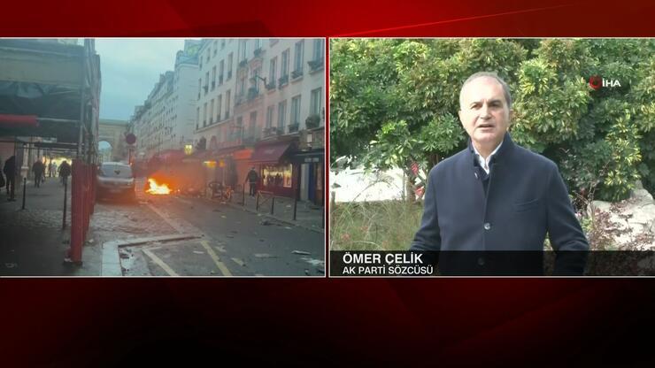 SON DAKİKA: AK Parti Sözcüsü Çelik'ten PKK'lıların Paris'teki gösterilerine ilişkin açıklama